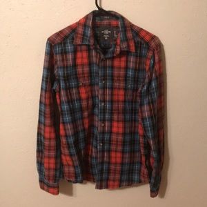 Men’s plaid shirt